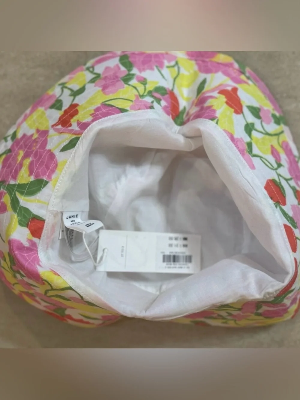 JANIE AND JACK FLORAL SUN HAT